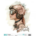 Transfer Textil Steampunk 25x30 Cm