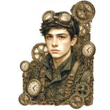 DTF Textil  Steampunk boy