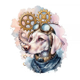 DTF Textil  Vintage Dog