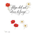 DTF Textil amapolas