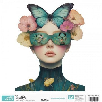 DTF Textil  Spring flowers