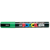 Uni Posca Rotulador Medio Verde 6  1,8-2,5mm