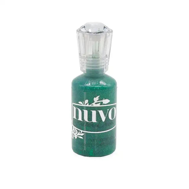 Glitter Drops Grotto Green