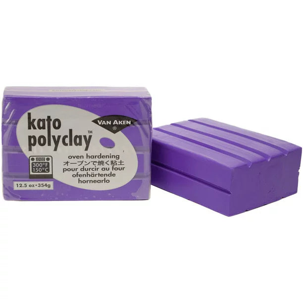 Arcilla polimerica Kato Polyclay violeta 354g