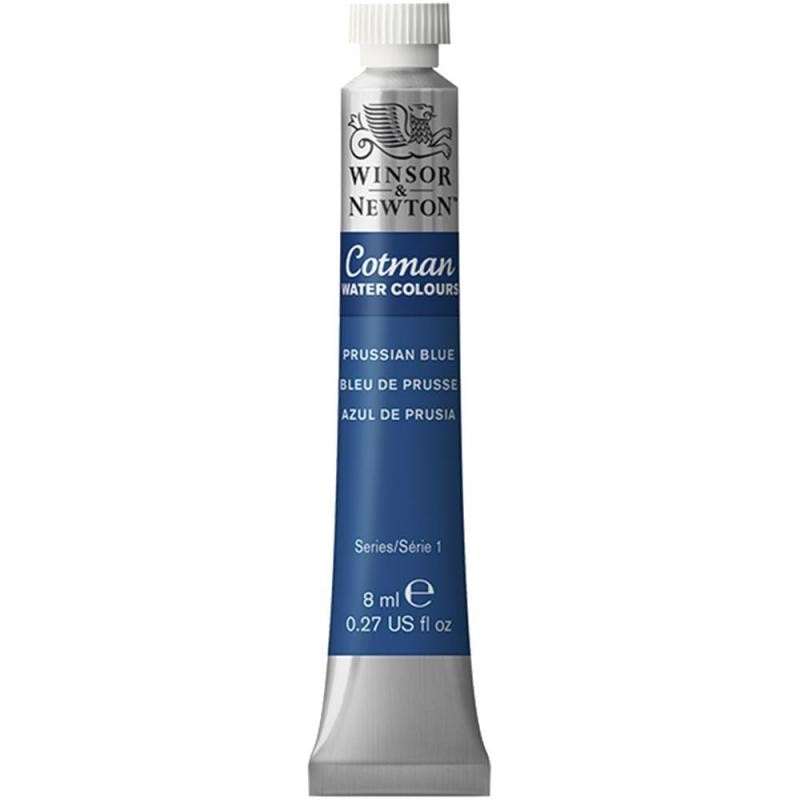W&N ACUARELA COTMAN 8ML AZUL DE PRUSIA