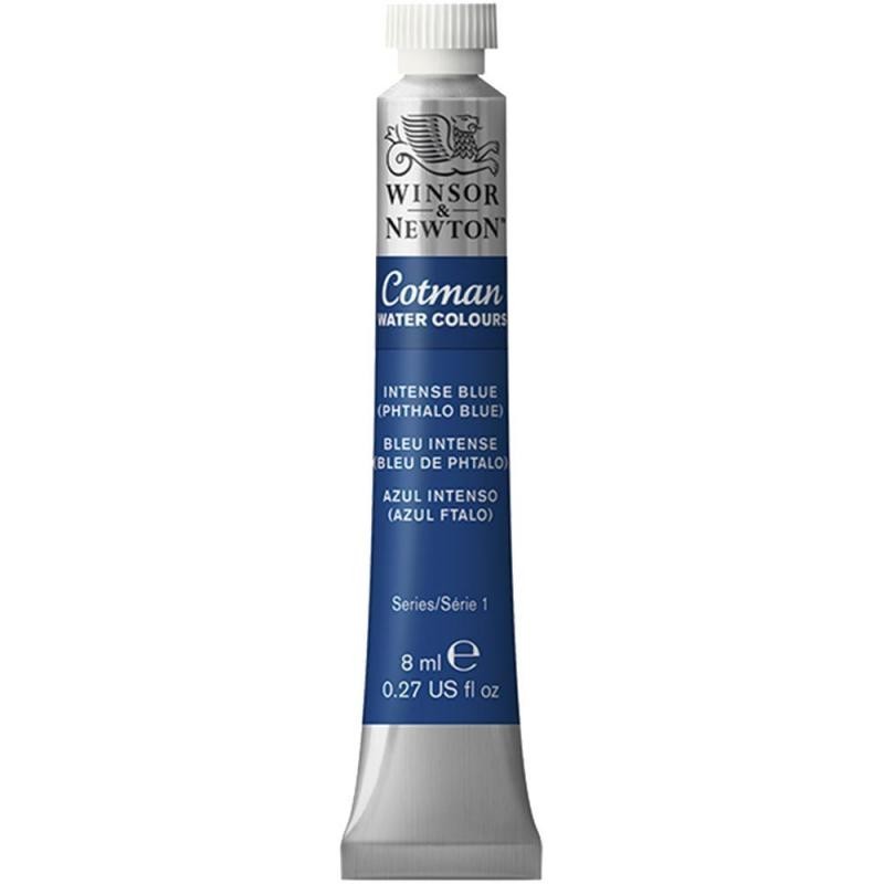 W&N ACUARELA COTMAN 8ML AZUL INTENSO