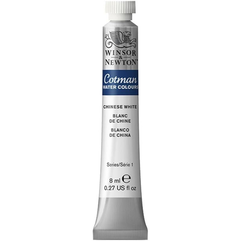 W&N ACUARELA COTMAN 8ML BLANCO CHINO