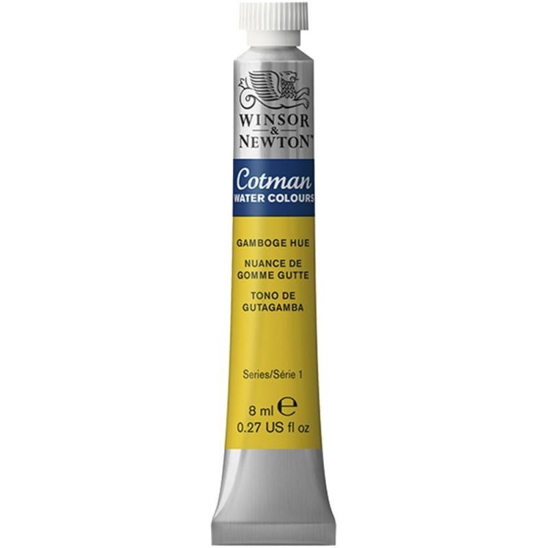 W&N ACUARELA COTMAN 8ML GUTAGAMBA PIGMENTO AZOICO