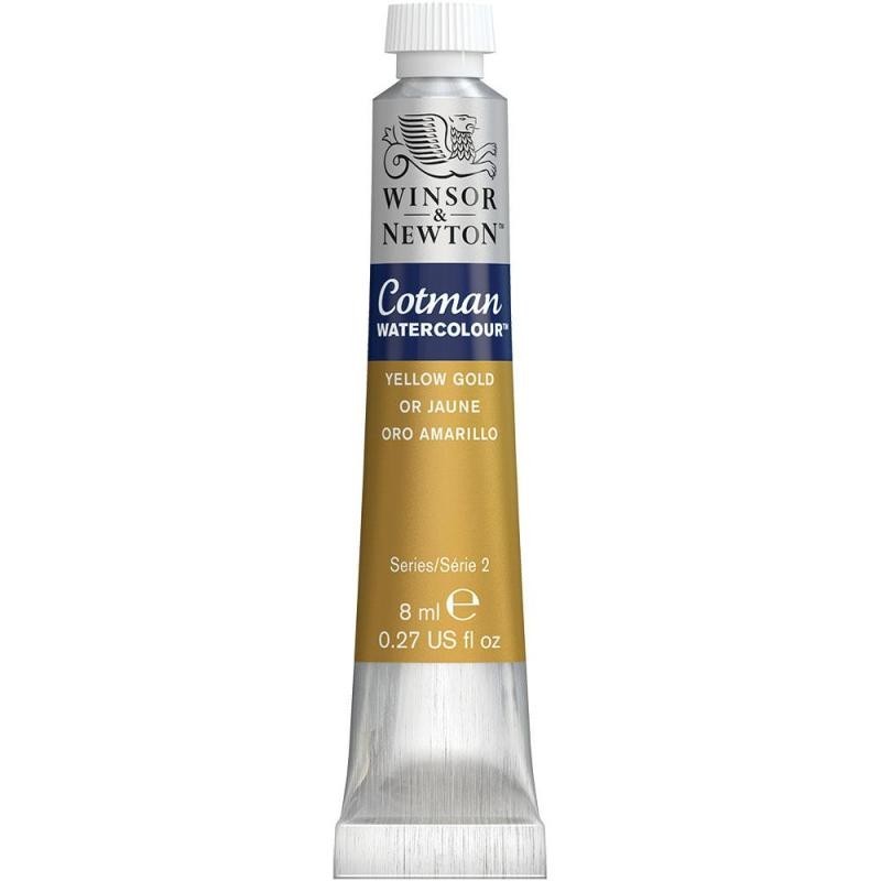W&N ACUARELA COTMAN 8ML. ORO AMARILLO
