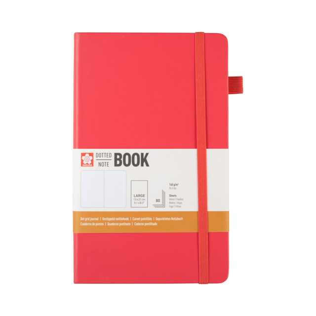 cuaderno de puntos Bullet journal sakura color rosa
