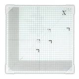 Base De Cprte Cristal 13x13 "