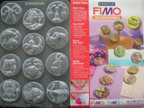 Molde Para Masa Motivos Zodiac Signs Fimo